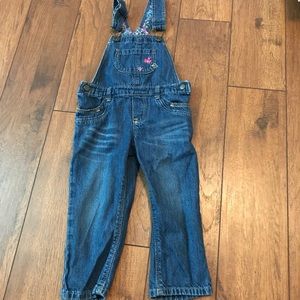 ⭕️Clearance⭕️ 🌸Floral Overalls 2T